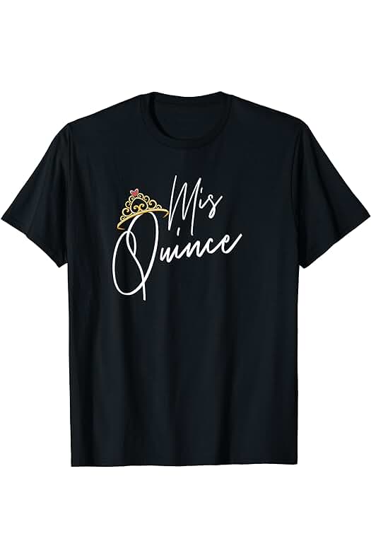 15th Birthday Quince Squad Quinceanera Co. Mis Quinceañera Quinceañera Regalo 15 Cumpleaños Niñas Quinceañera Camiseta