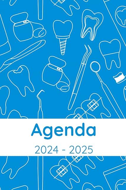 Agenda 2024-2025: Regalo para Dentistas, Estudiantes de Odontologia, Higienistas Dentales, Ortodoncistas, Calendario, Vista Semanal y Mensual Agenda 2024-2025: Regalo para Dentistas, Estudiantes de Odontologia, Higienistas Dentales, Ortodoncistas, Calendario, Vista Semanal y Mensual