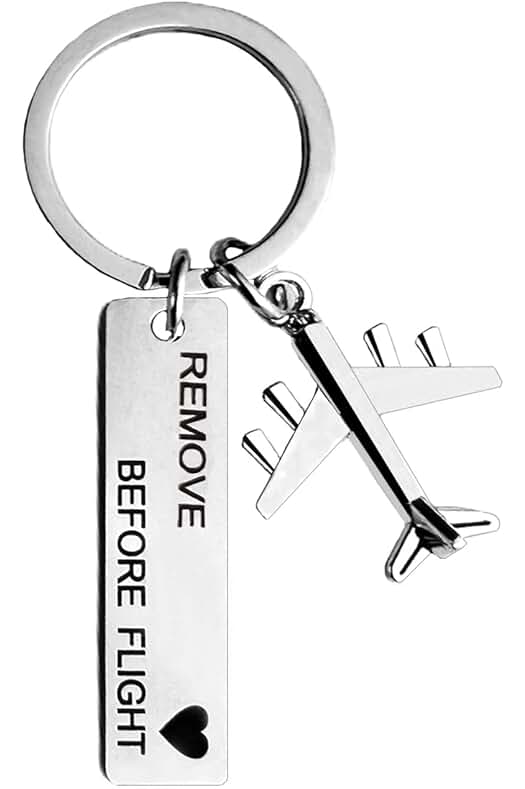 Aihenzong Llavero para Avión, Llaveros para Viajeros, Regalo de Piloto, Aviación Graduación Regalo, Regalo para Viajeros Aihenzong Llavero para Avión, Llaveros para Viajeros, Regalo de Piloto, Aviación Graduación Regalo, Regalo para Viajeros