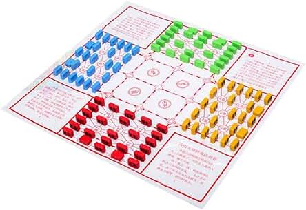 Ajedrez Chino del Ejército de 4 Jugadores, Ajedrez Chino del Juego de Mesa, Tamaño del mapa 50x50cm, Si Guo Da Zhan, 4 Jugadores Luzhanqi Junqi