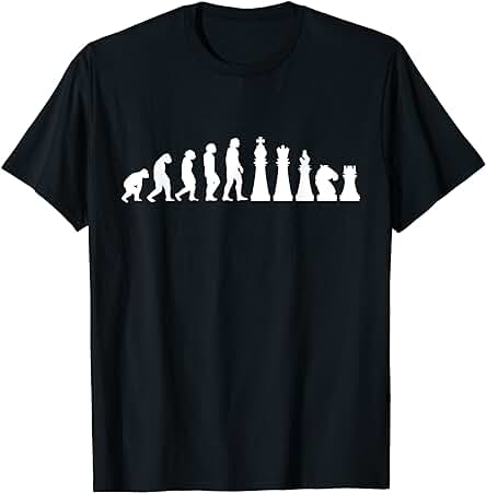 Ajedrez Regalo Jugador de Ajedrez Evolución Jaque Mate Camiseta