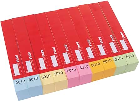 APLI 13110 - Tira rifa Lluminetas del 1 al 10.000 (A-980/10) APLI 13110 - Tira rifa Lluminetas del 1 al 10.000 (A-980/10)