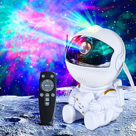 Astronaut Galaxy Star Projector Starry Night Light, Luz Nocturna con Nebulosa, 8 Modos, 360° Rotación y Control Remoto, Dormitorio y Proyector de Techo, los Mejores Regalos Para Niños y Adultos Astronaut Galaxy Star Projector Starry Night Light, Luz Nocturna con Nebulosa, 8 Modos, 360° Rotación y Control Remoto, Dormitorio y Proyector de Techo, los Mejores Regalos Para Niños y Adultos