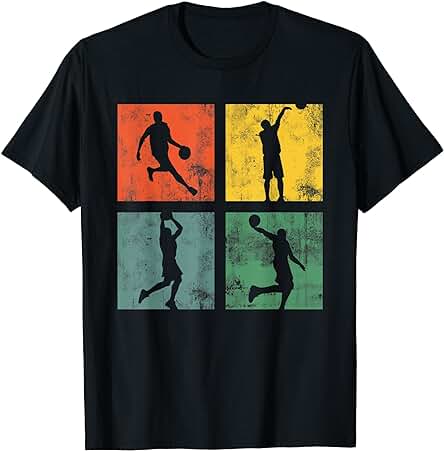 BALONCESTO Regalo Divertido para un Jugador de Baloncesto Camiseta