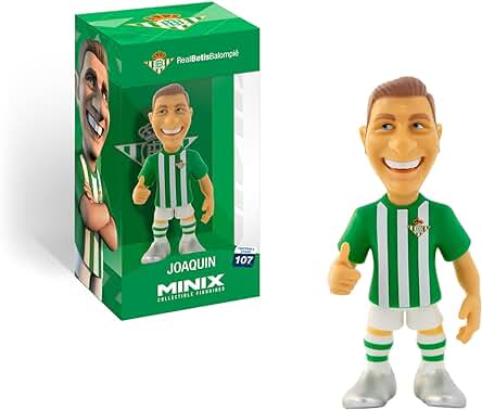 Bandai - Figura Minix Real Betis Joaquin - Coleccionables para Exhibición - Idea de Regalo - Juguetes para Niños Y Adultos - Fans De Fútbol (MN10905) Bandai - Figura Minix Real Betis Joaquin - Coleccionables para Exhibición - Idea de Regalo - Juguetes para Niños Y Adultos - Fans De Fútbol (MN10905)