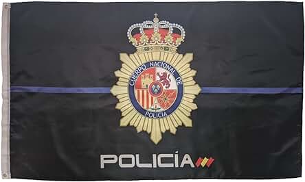 Bandera de la Policia Nacional. Cuerpo Nacional de Policia. Bandera Policial. Fuerzas y Cuerpos de Seguridad del Estado. Opositor a Policia. Regalo Policial. Bandera para Mastil. Bandera de España. Bandera de la Policia Nacional. Cuerpo Nacional de Policia. Bandera Policial. Fuerzas y Cuerpos de Seguridad del Estado. Opositor a Policia. Regalo Policial. Bandera para Mastil. Bandera de España.