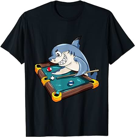 Billar Shark | Regalo de Jugador de Snooker Pool Billar Camiseta