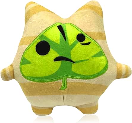 BJPERFMS Kolog Peluche, Zelda Korok Plush, 18CM Korok Muñeca, Juguete de Peluche Elfo del Bosque Plántula Korok, Peluche Pequeño, Breath of The Wild Cumpleaños Regalo Peluche para Fans y Niños