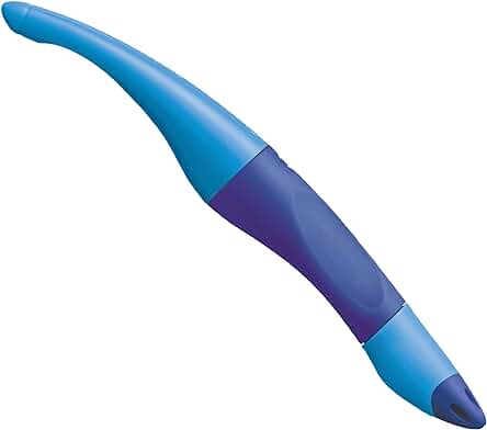 Bolígrafo Roller – Stabilo EASYoriginal – Bolígrafo Ergonómico Recargable – Azul – Zurdos
