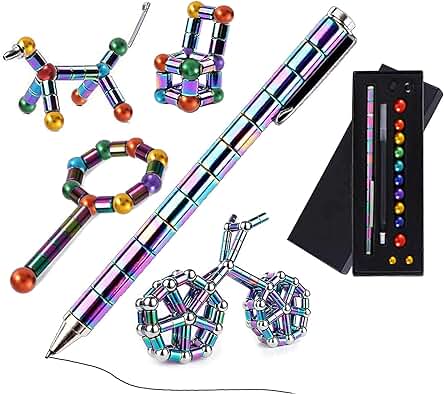 Boli Magnetico Multicolor Multifunción, Strato Pen de Descompresión, Regalos Originales para Oficinas Adultos, Hombres, Mujer, Adolescentes, Amiga, Padre(35)