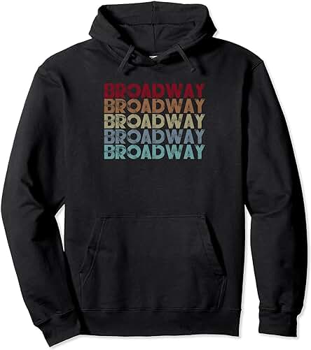 Broadway Musical Design - Teatro Fan Musical Actores Sudadera con Capucha