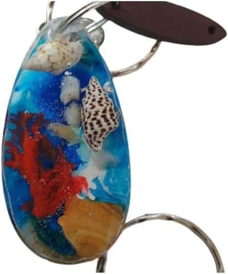 BYG BELLAS Y GUERRERAS Llaveros - Marineros - Originales - Hechos a Mano - para Los Amantes del Mar - para Hombres y Mujeres