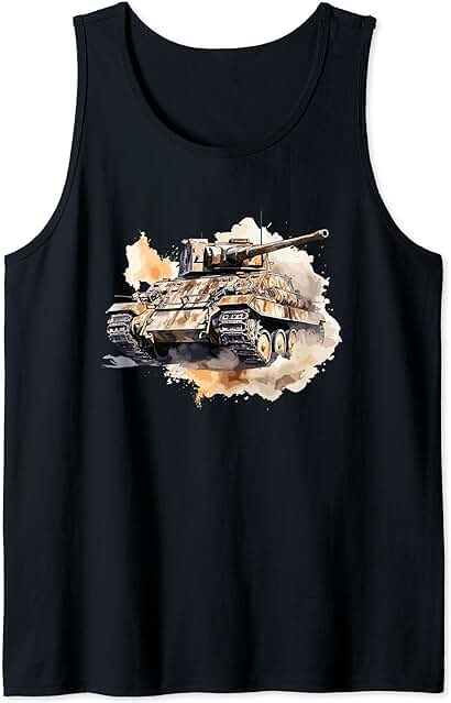 Camión Blindado Legendario - Historia Militar Alemana Camiseta sin Mangas