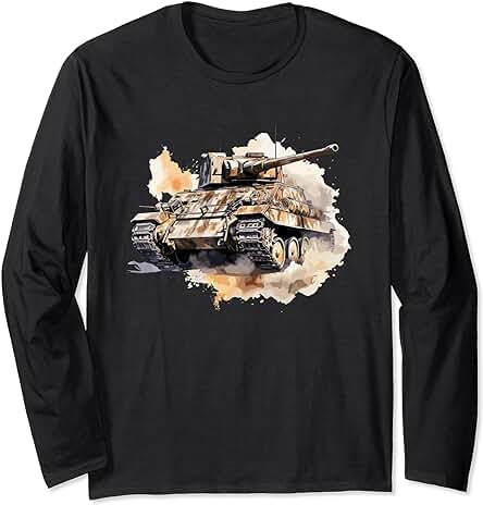 Camión Blindado Legendario - Historia Militar Alemana Manga Larga