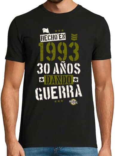 Camisetas Regalo 30 Cumpleaños Hombre - Camiseta 30 Años Chico - Camiseta 1993 - Camiseta Graciosa Regalo Cumple Adolescente - Regalos Originales 30 Años Chico - Ideas Cumpleaños 30 Aniversario