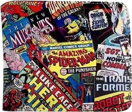 Cartera de Niño Vengadores Monedero Chico Carteras para Hombre Monedero Piel Hombre Cartera Cuero Plegable Delgada Superfina PU Cartera para Niño Niña Regalos para Fanáticos Juego de Dibujos Animados Cartera de Niño Vengadores Monedero Chico Carteras para Hombre Monedero Piel Hombre Cartera Cuero Plegable Delgada Superfina PU Cartera para Niño Niña Regalos para Fanáticos Juego de Dibujos Animados