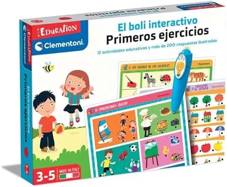 Clementoni - Boli Interactivo Primeros Ejercicios - Juego Educativo con boli Electrónico de 3-5 Años