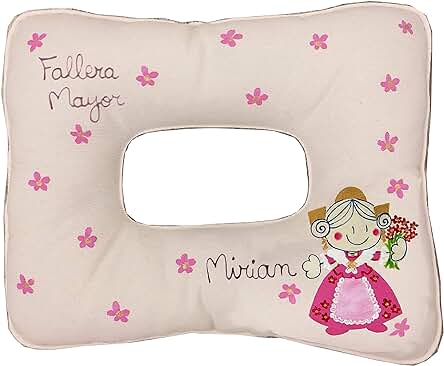 Cojin para Dormir con Moño Fallera Personalizado