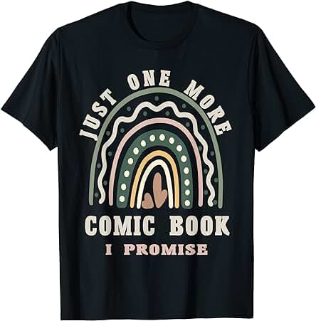 Comic Book Colección Coleccionista Merch Aficionado Entusiasta Camiseta