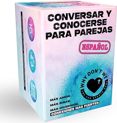 Conversar y Conocerse - 120 Tarjetas con Preguntas, Conversaciones, Juegos y más - Juego Divertido y Romántico para Parejas