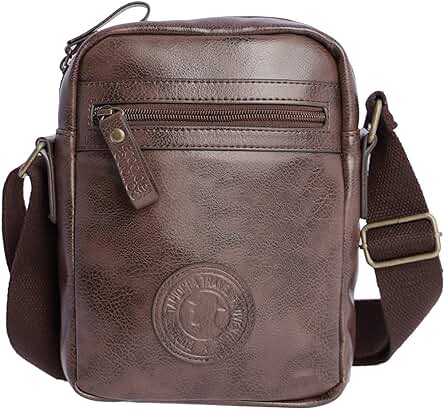 Coronel Tapiocca Hombre, Bolso Bandolera de Piel Sintetica para Hombre