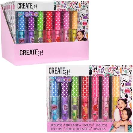 Create It! Create It! Lip Gloss With Glitter & Scented 104 g
