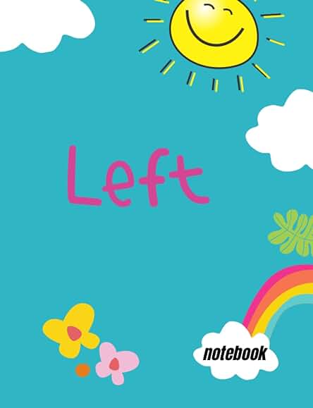 Cuaderno para Zurdos: Left Handed Notebook - Cuaderno de Escritura de 120 Páginas con Líneas Inclinadas - Diario de Regalos para Zurdos