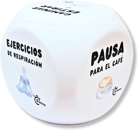 Cubo Antiestrés | Dado, Juguete Antiestrés para Adultos y Niños | Regalo Compañero Trabajo, Regalo Oficina, Regalo Estudiante | Reducir, Aliviar Estrés y Ansiedad | Pelota Antiestrés