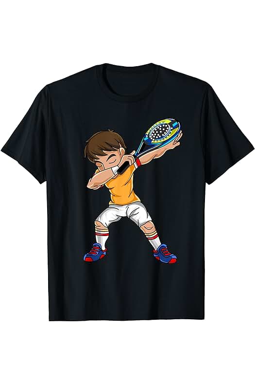 Dabbing Jugadores Padel Tennis Regalo Padelista Regalo Jugador De Pádel Rey del Pádel Tennis Camiseta