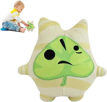 DAJASD The Legend of Zelda Animal de Peluche, 18 CM Aliento de The Wild Zelda Juguete de Peluche, Forest Elf Korok Animal de Peluche Juego de Plantas, para Fanáticos Niños Niñas Regalo de Cumpleaños