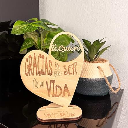DIGIDU | San Valentin Regalos Hombre Mujer, Regalos Originales para Parejas, Regalo Aniversario, Tarjeta Cumpleaños, Ideas Originales, Detalles Invitados, Regalo Novio Novia