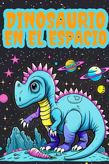 Dinosaurios en el Espacio: : un Libro para Colorear para Niños y Adolescentes: un gran Regalo para los Fanáticos de los Dinosaurios Jóvenes Dinosaurios en el Espacio: : un Libro para Colorear para Niños y Adolescentes: un gran Regalo para los Fanáticos de los Dinosaurios Jóvenes