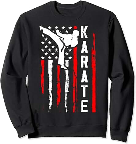 Diseño Karate, Karateca Estados Unidos América Sudadera