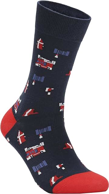 DIVER SOCKS Calcetines Hombre Divertidos-Calcetines de Dibujos con Estampados Graciosos Ideal como Regalos Originales para Hombres-Fabricados en España y Validos Desde la Talla 40-45