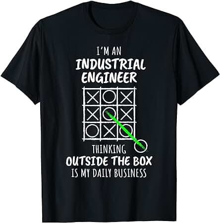 Divertido Ingeniero Industrial Camiseta