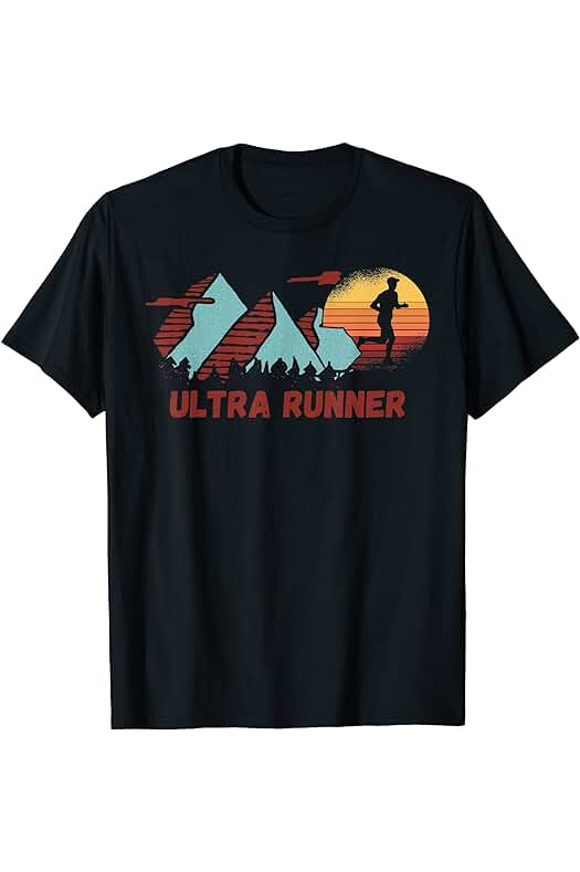 Divertidos Regalos de Ultramaratón para Corredores Ultra Runner Vintage Retro Runners Marathon Running Gym Gift Camiseta