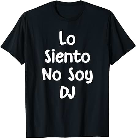 DJ Música Electrónica- Mix Techno Disc Jockey Camiseta DJ Música Electrónica- Mix Techno Disc Jockey Camiseta