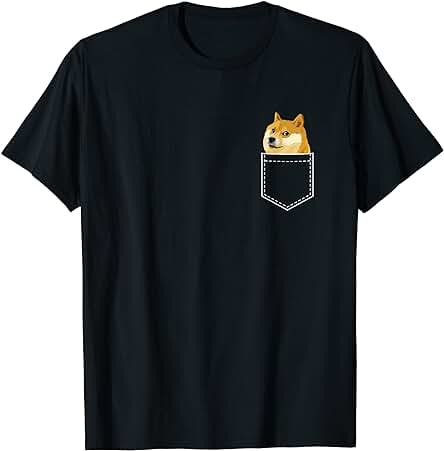 Dogecoin Doge En Criptografía De Bolsillo Crypto Camiseta