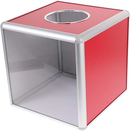 DOITOOL Caja De Lotería Caja De Premios Caja De Boletos De Rifa Caja De Boletos Buzón Rojo Cajas De Tarjetas De Regalo Caja De Rifa De Pañales Buzón De Metal Caja De Comentarios De DOITOOL Caja De Lotería Caja De Premios Caja De Boletos De Rifa Caja De Boletos Buzón Rojo Cajas De Tarjetas De Regalo Caja De Rifa De Pañales Buzón De Metal Caja De Comentarios De