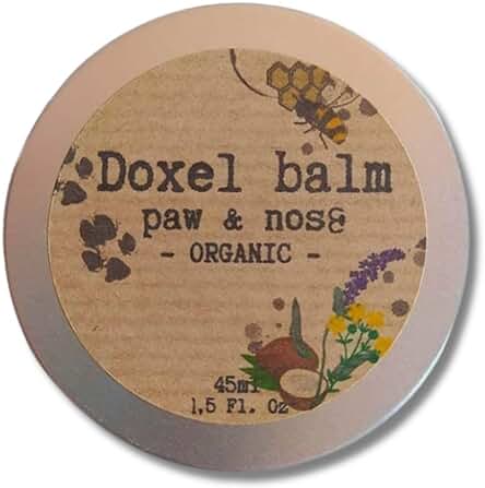 Doxel Eco Balm - Balsamo para Perros y Gatos - Hidrata, Nutre, Protege, Repara y Calma las Almohadillas, Patas y Nariz - Balsamo Protector Piel y Pelaje - 100% Natural - Balsamo 45ml