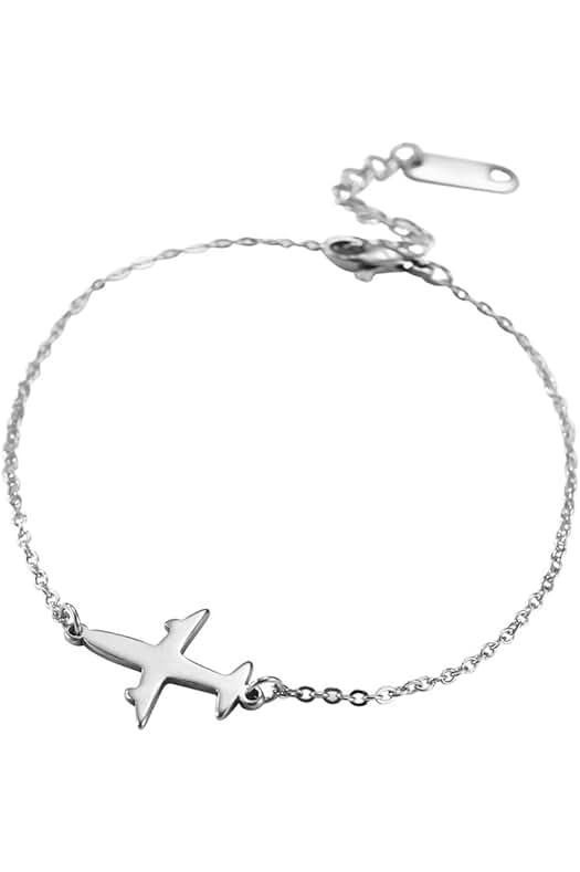 Dreamtimes Pulsera de Aviación de Acero Inoxidable Aviación Pulsera de Viaje Mundial Pulsera de Avión Regalo Piloto Estilo Simple Avión moda Pulsera de Viaje Joyería para Mujeres Niñas Dreamtimes Pulsera de Aviación de Acero Inoxidable Aviación Pulsera de Viaje Mundial Pulsera de Avión Regalo Piloto Estilo Simple Avión moda Pulsera de Viaje Joyería para Mujeres Niñas
