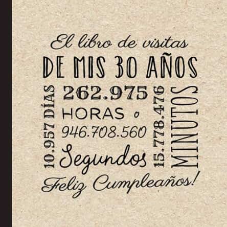 El Libro de Visitas de mis 30 Años: Decoración Retro Vintage para el 30 Cumpleaños – Regalos Originales para Hombre y Mujer - 30 Años - Libro de Firmas para Felicitaciones y Fotos de los Invitados