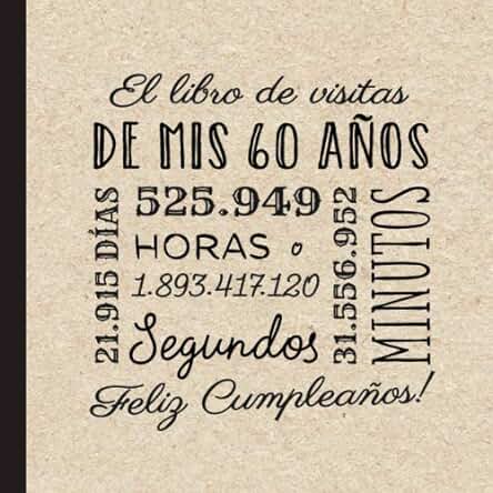 El Libro de Visitas de mis 60 Años: Decoración Retro Vintage para el 60 Cumpleaños – Regalos Originales para Hombre y Mujer - 60 Años - Libro de Firmas para Felicitaciones y Fotos de los Invitados