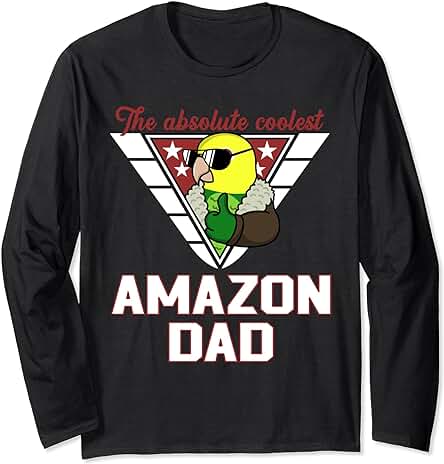 El Mejor Amazon Parrot Dad I Double Yellow-headed Amazon Manga Larga