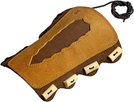ElToro Protector de Brazo Bone 4; Accesorios de tiro con Arco, Flecha y Arco, Deportes con arco