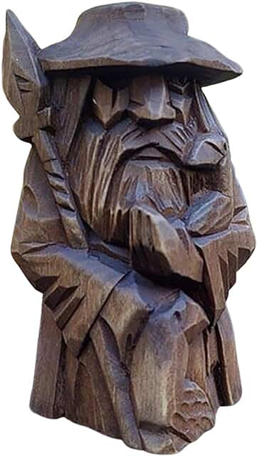 Estatua de Odín de Mitología Vikinga Nórdica, Estatua de Tyr, arte de Resina, Escultura Vikinga Odín, para Decoración de Fuente de Piscina, 10 x 3,5 cm Nanyaciv Estatua de Odín de Mitología Vikinga Nórdica, Estatua de Tyr, arte de Resina, Escultura Vikinga Odín, para Decoración de Fuente de Piscina, 10 x 3,5 cm Nanyaciv