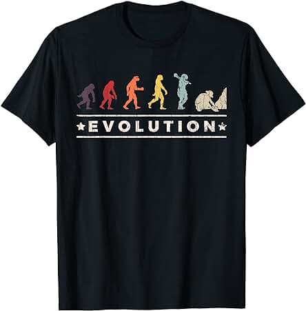 Evolución Regalo para Geólogo Ropa Divertida de Geología Camiseta
