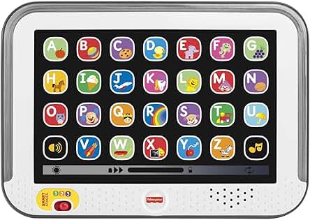 Fisher-Price Mi Primera Tablet, Juguete Electrónico Bebé +1 año (Mattel CDG61)