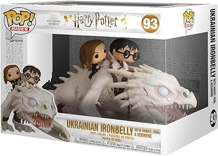 Funko Pop! Ride: Dragon with Harry, Ron, & Hermione - Harry Potter - Figura de Vinilo Coleccionable - Idea de Regalo- Mercancia Oficial - Juguetes para Niños y Adultos - Movies Fans Funko Pop! Ride: Dragon with Harry, Ron, & Hermione - Harry Potter - Figura de Vinilo Coleccionable - Idea de Regalo- Mercancia Oficial - Juguetes para Niños y Adultos - Movies Fans