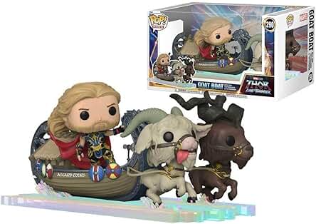 Funko Pop! Ride Super Deluxe: Thor L&T - Goat Boat - Thor: Love and Thunder - Figura de Vinilo Coleccionable - Idea de Regalo- Mercancia Oficial - Juguetes para Niños y Adultos - Movies Fans Funko Pop! Ride Super Deluxe: Thor L&T - Goat Boat - Thor: Love and Thunder - Figura de Vinilo Coleccionable - Idea de Regalo- Mercancia Oficial - Juguetes para Niños y Adultos - Movies Fans